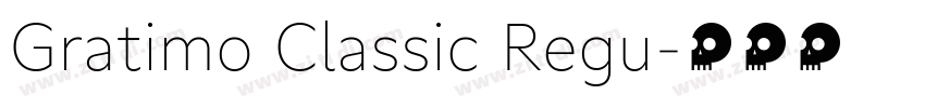 Gratimo Classic Regu字体转换